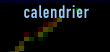 calendrier