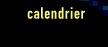 calendrier