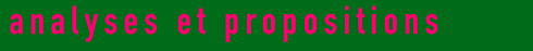 analyses et propositions de contrat-social